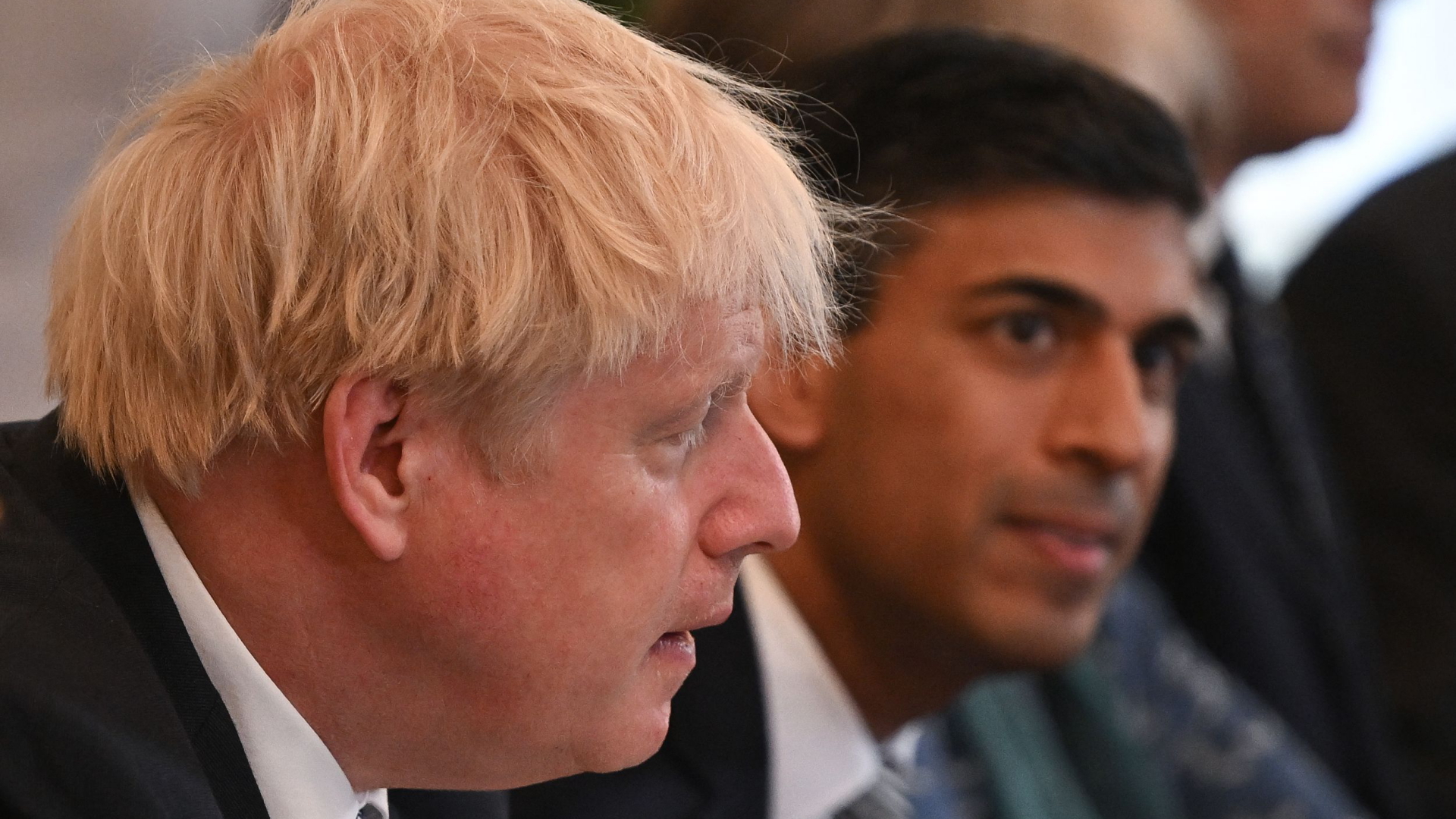 Boris Johnson (li) und Rishi Sunak (Archiv) | AFP