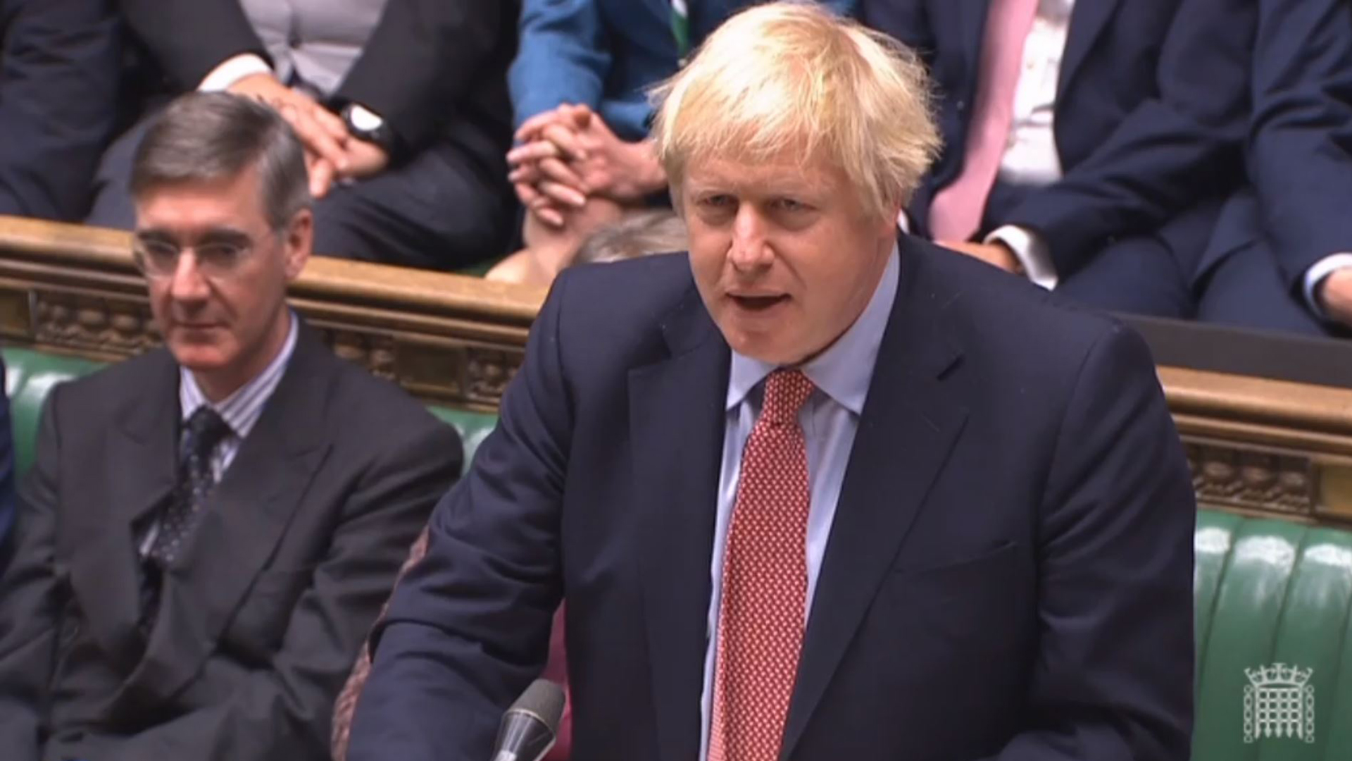 Boris Johnson spricht im Unterhaus | UK PARLIAMENTARY RECORDING UNIT/