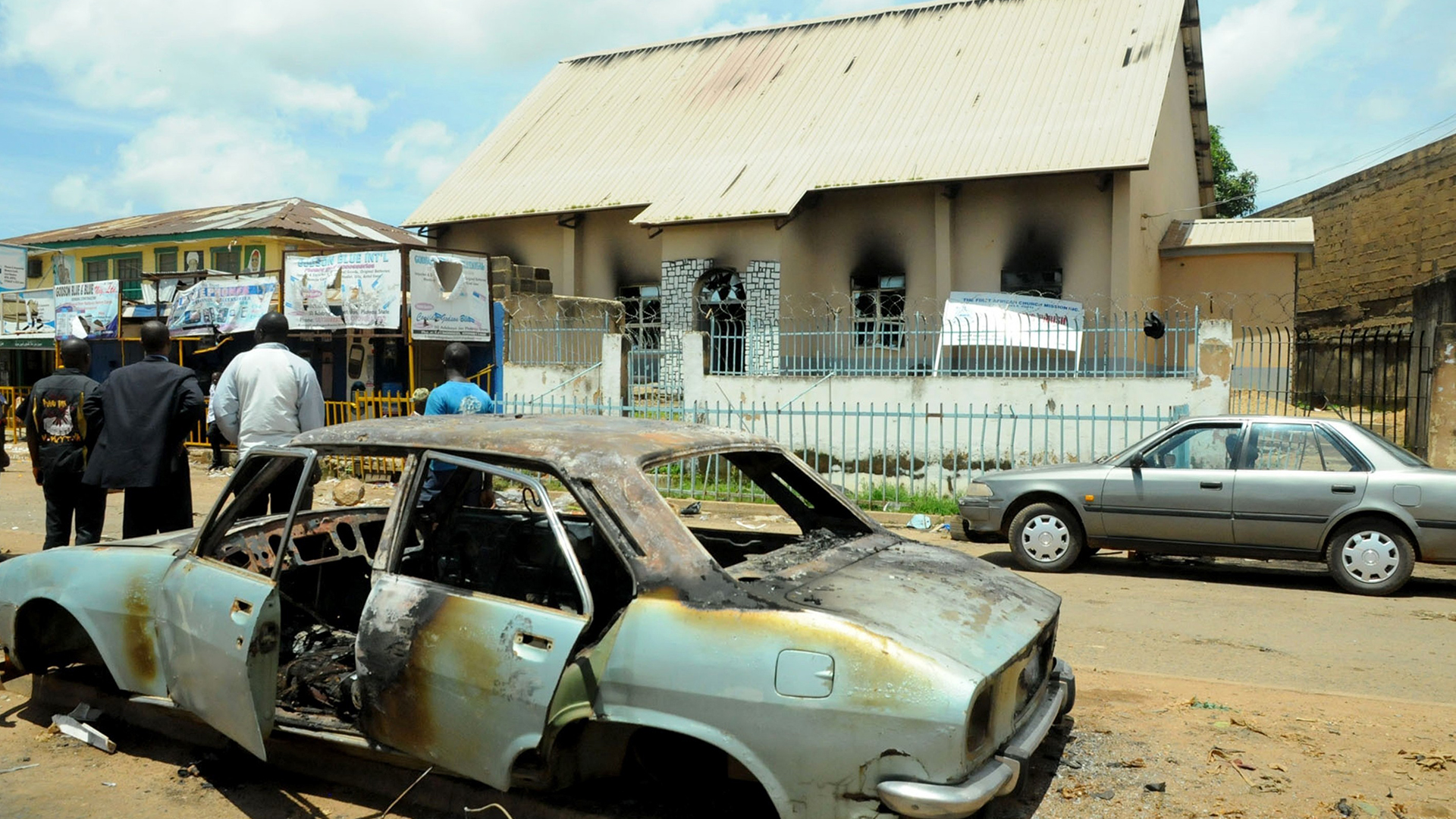 Unruhen in der nigerianischen Stadt Jos | picture alliance / AA