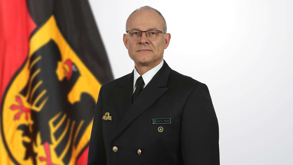 Der neue Inspekteur der Marine, Christian Kaack. | Bundeswehr