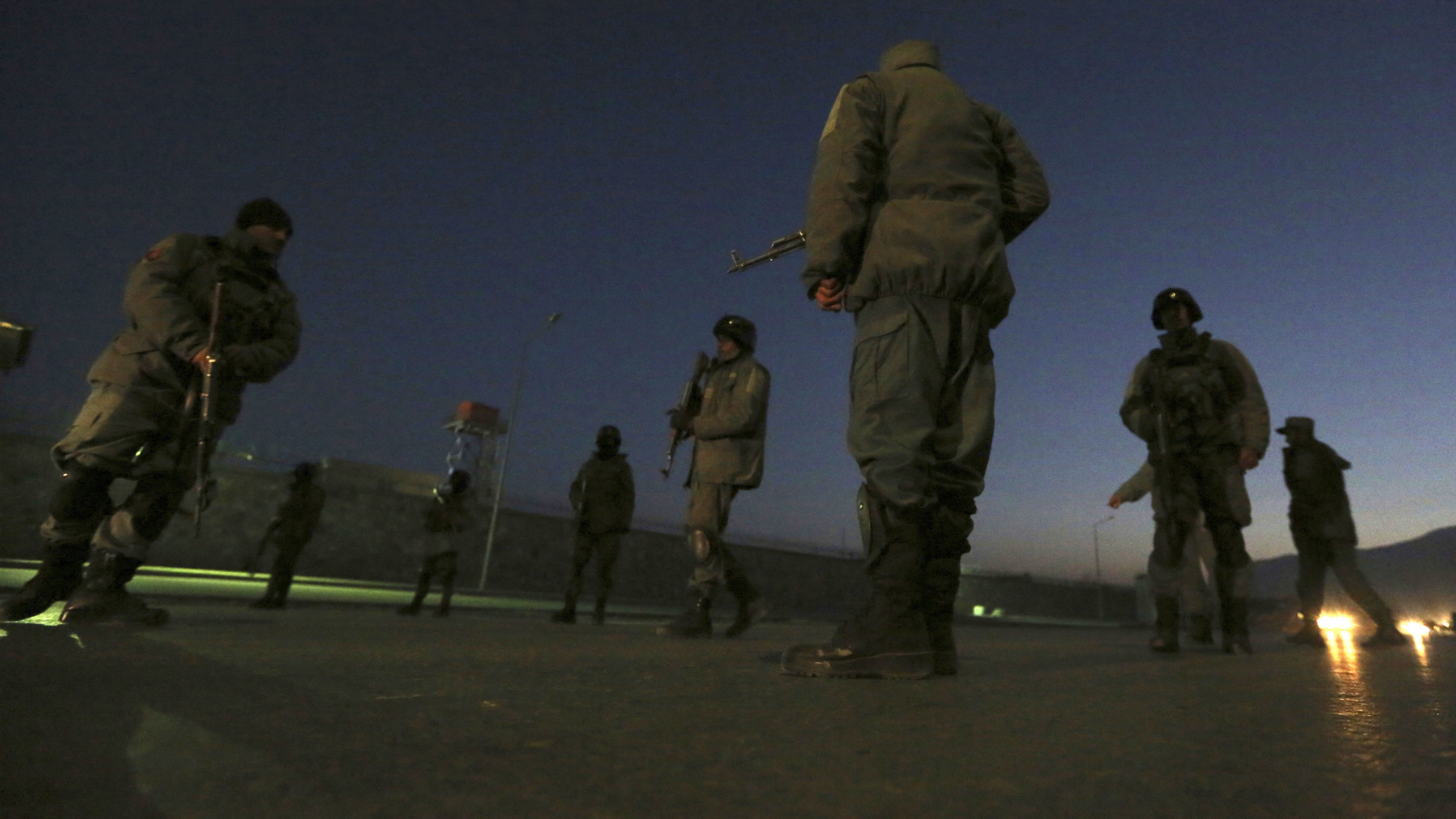 Anschlagsort in Kabul | AP