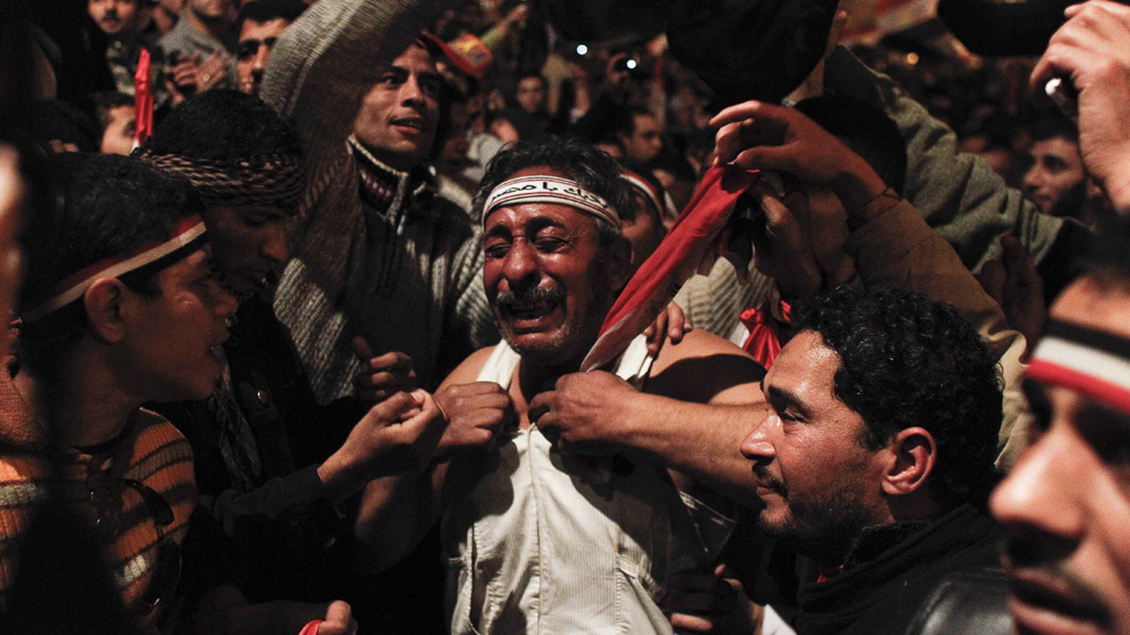 Protestler in Kairo | dapd