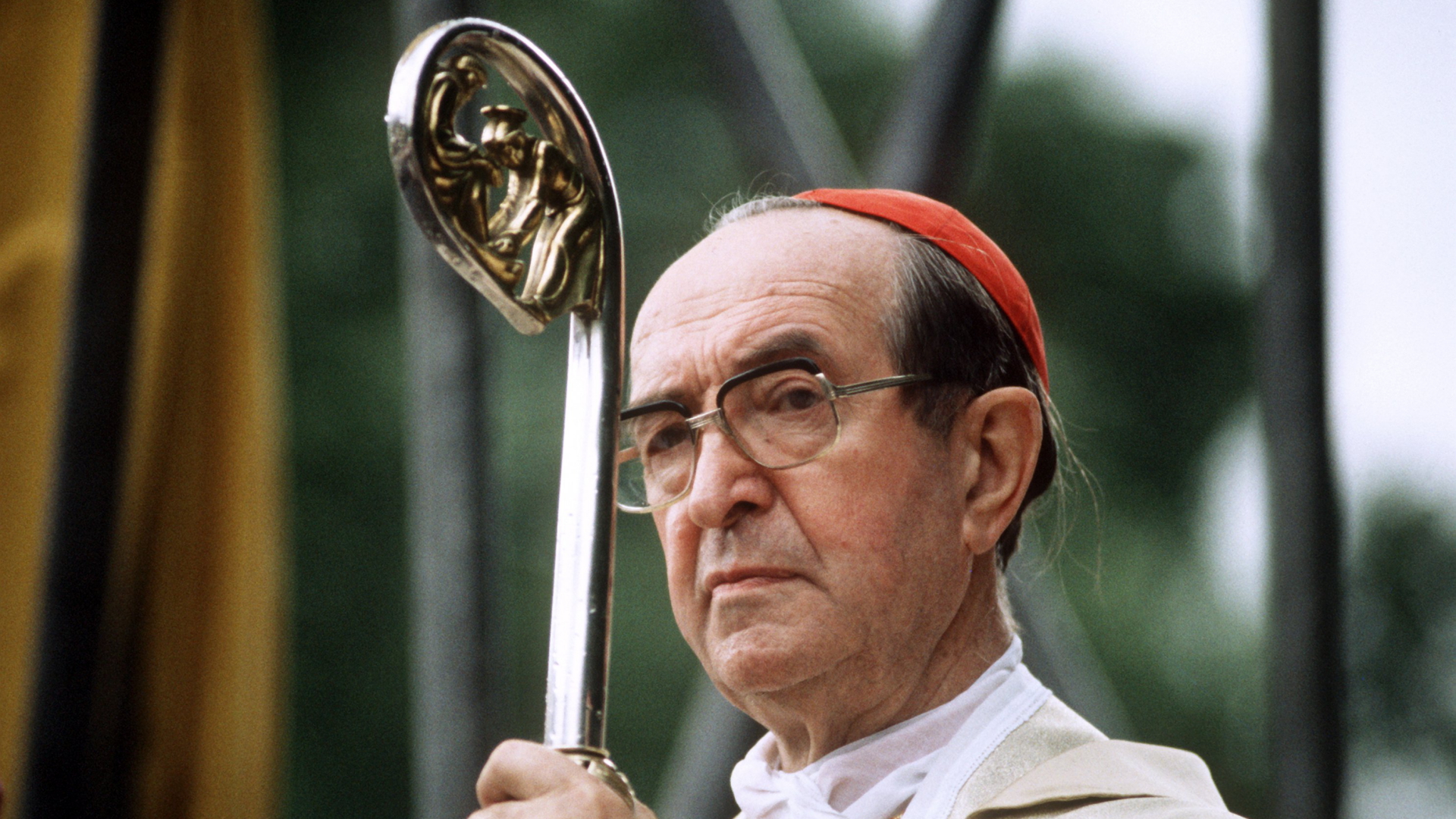 Der als "Ruhrbischo" bekannte Theologe Franz Hengsbach, 1988 vom Papst zum Kardinal ernannt. 