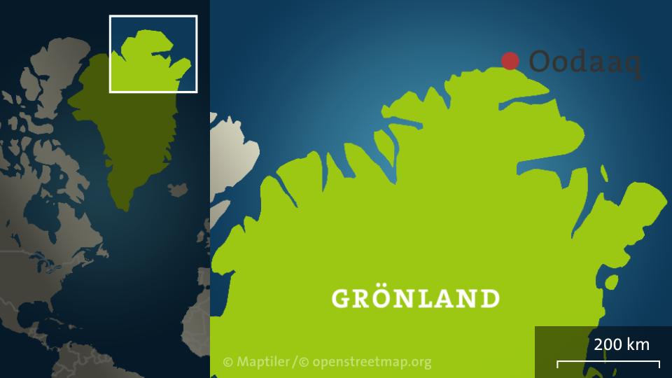 Karte Nordgrönland 
