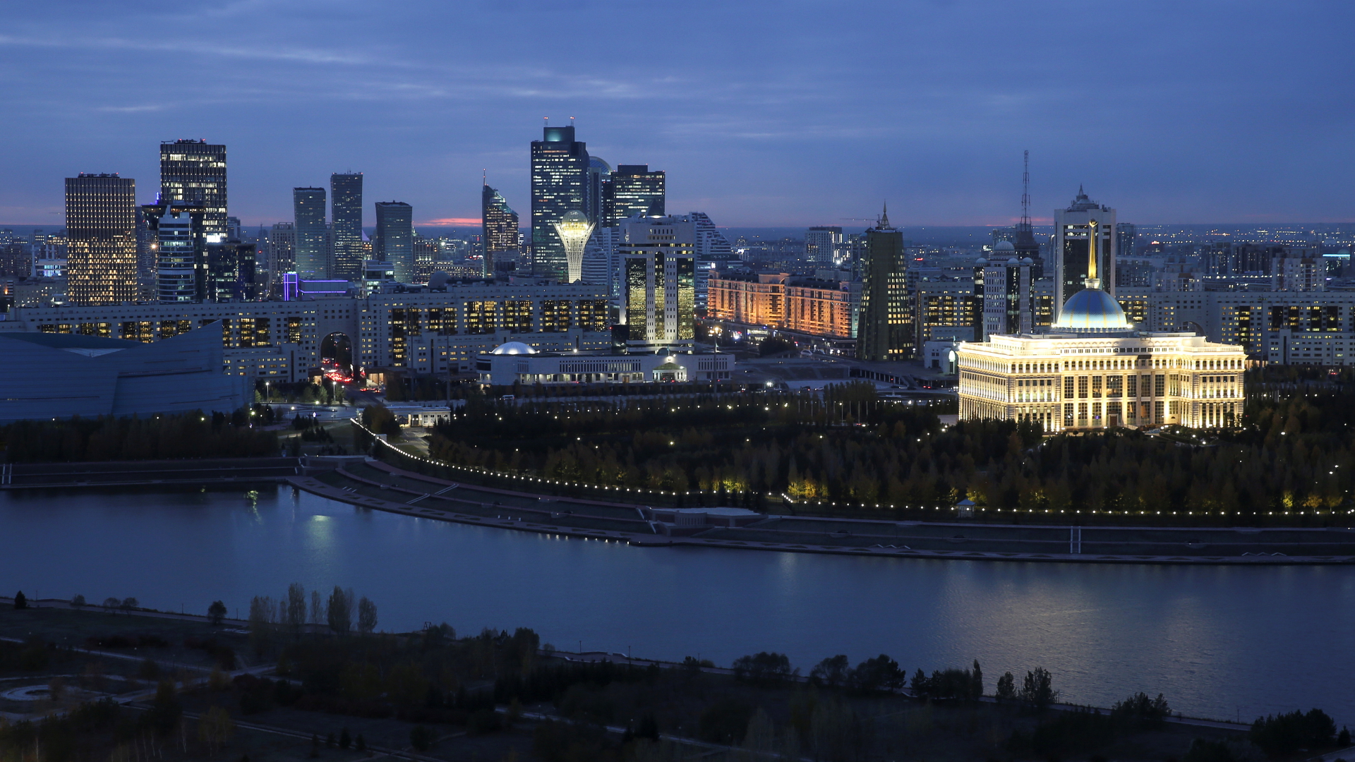 Kasachstans Hauptstadt Nur-Sultan (Archivbild vom Oktober 2021).