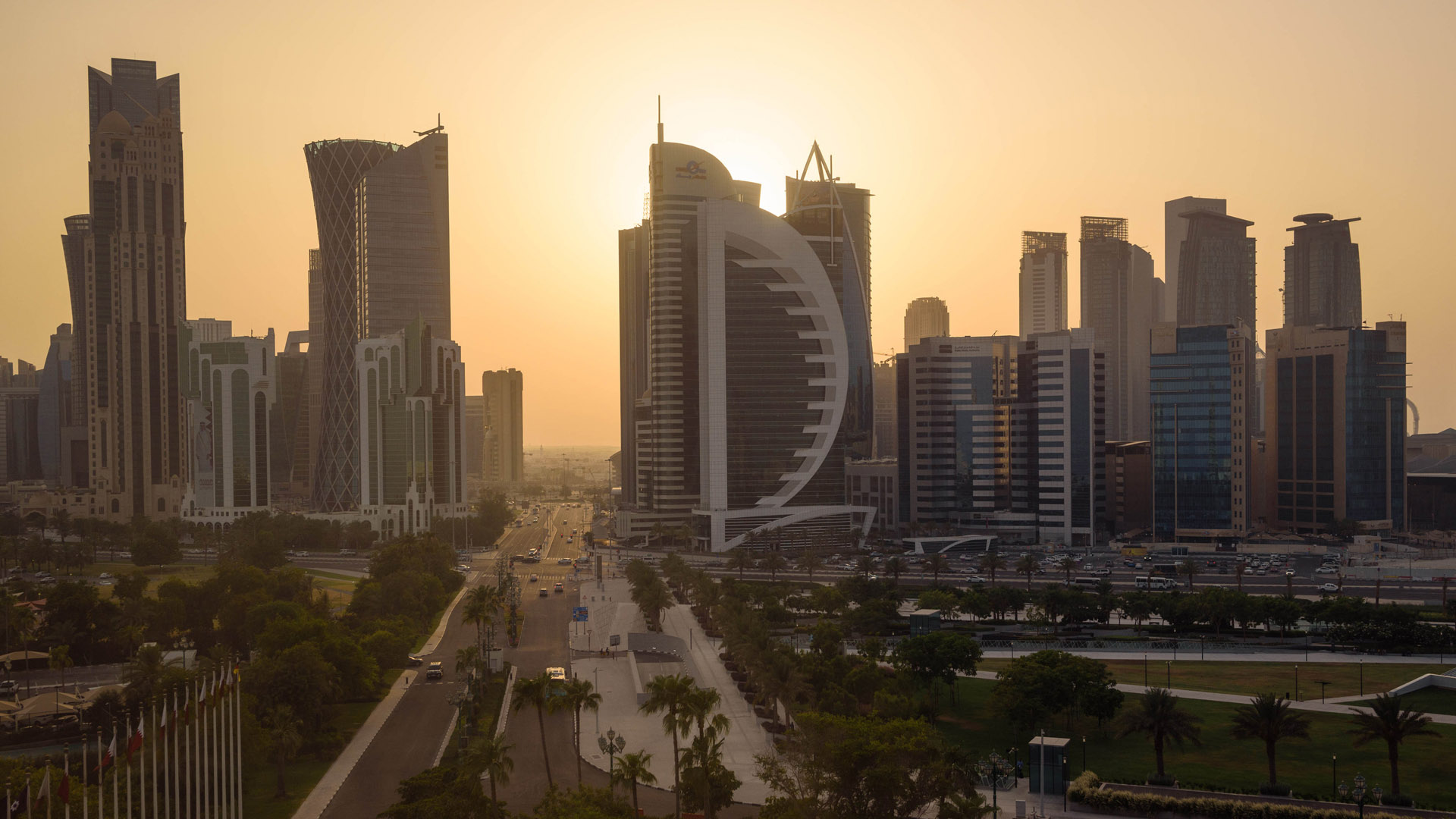 Skyline von Doha | dpa