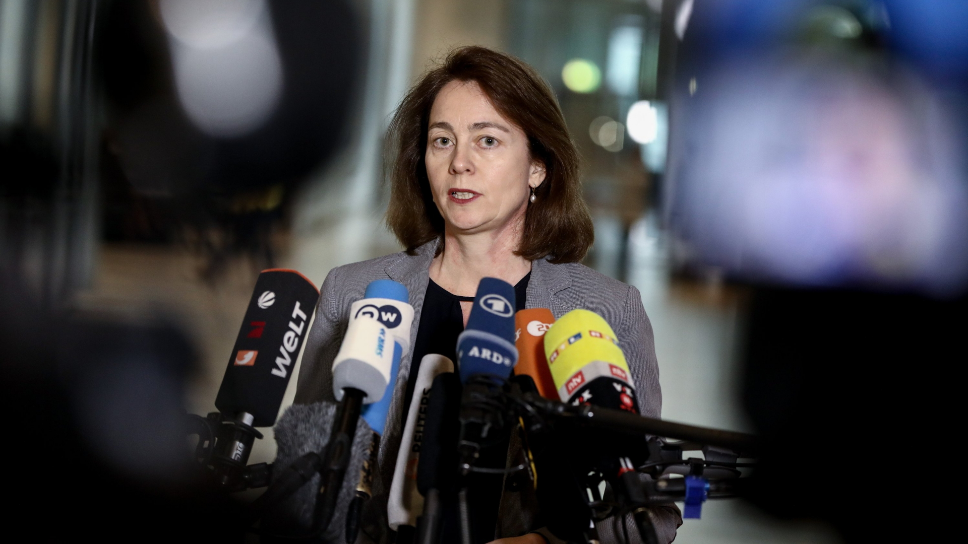 Justizministerin Katarina Barley, SPD | dpa