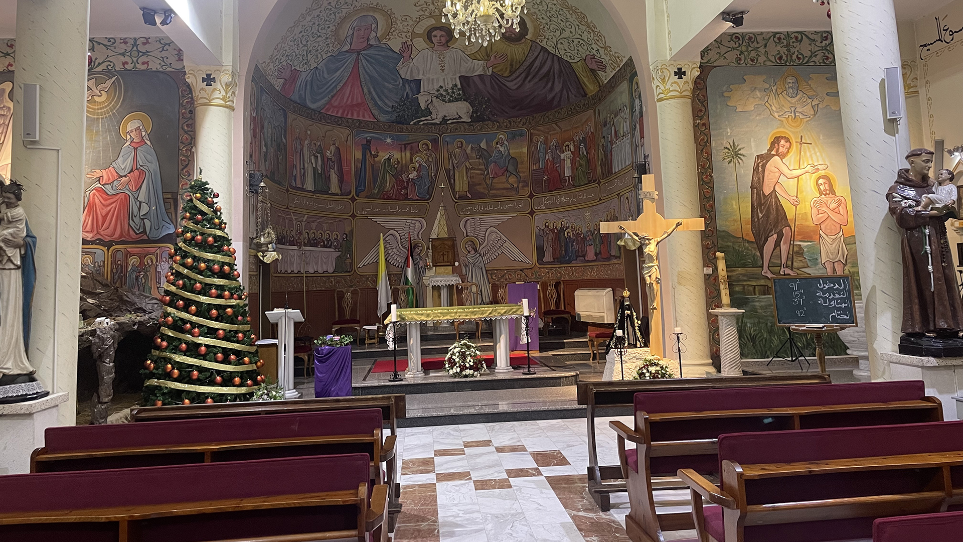 So feiern die Christen im Gazastreifen Weihnachten