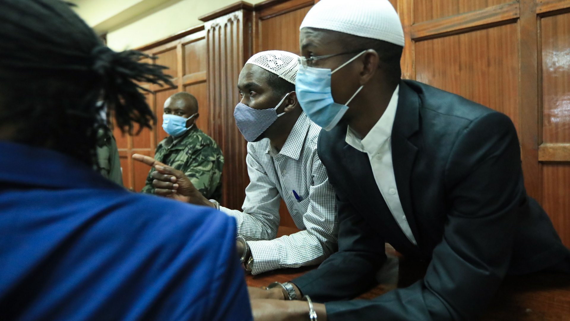 Die beiden Angeklagten wurden in Nairobi zu langen Haftstrafen verurteilt. | DANIEL IRUNGU/EPA-EFE/Shuttersto