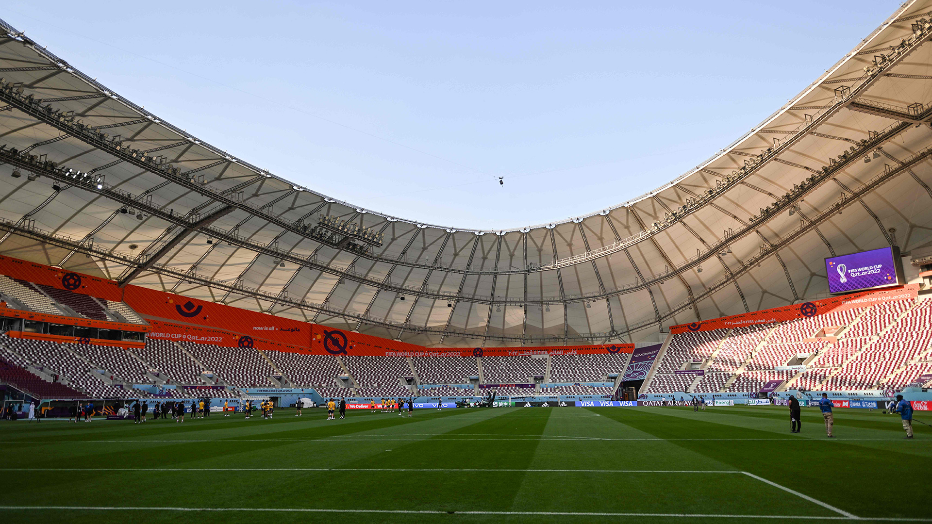 Das "Khalifa International" Stadion in Doha, Katar | AFP