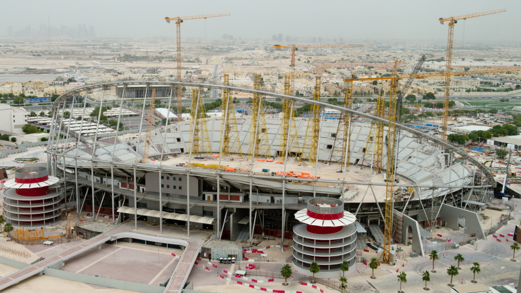 Khalifa-Stadion in Katar 