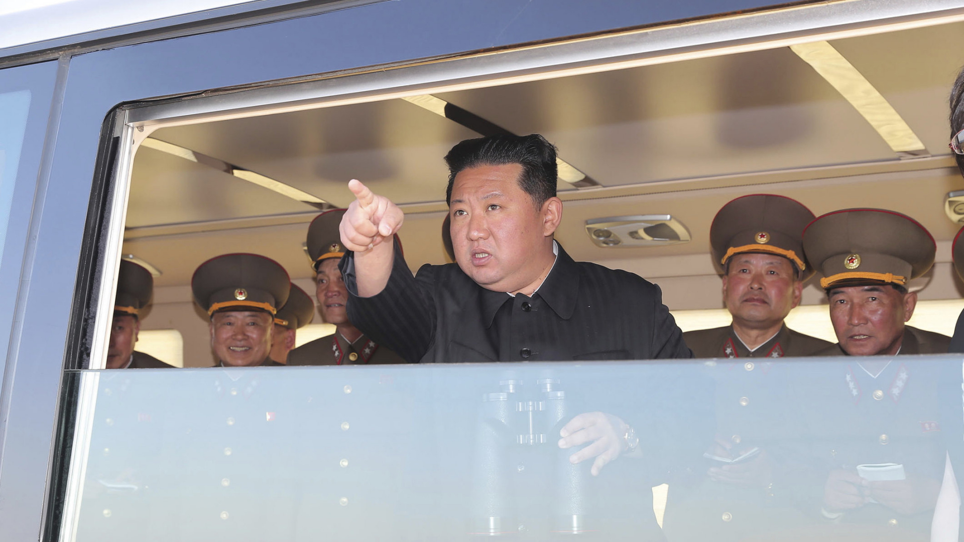Nordkoreas Machthaber Kim Jong Un | AP