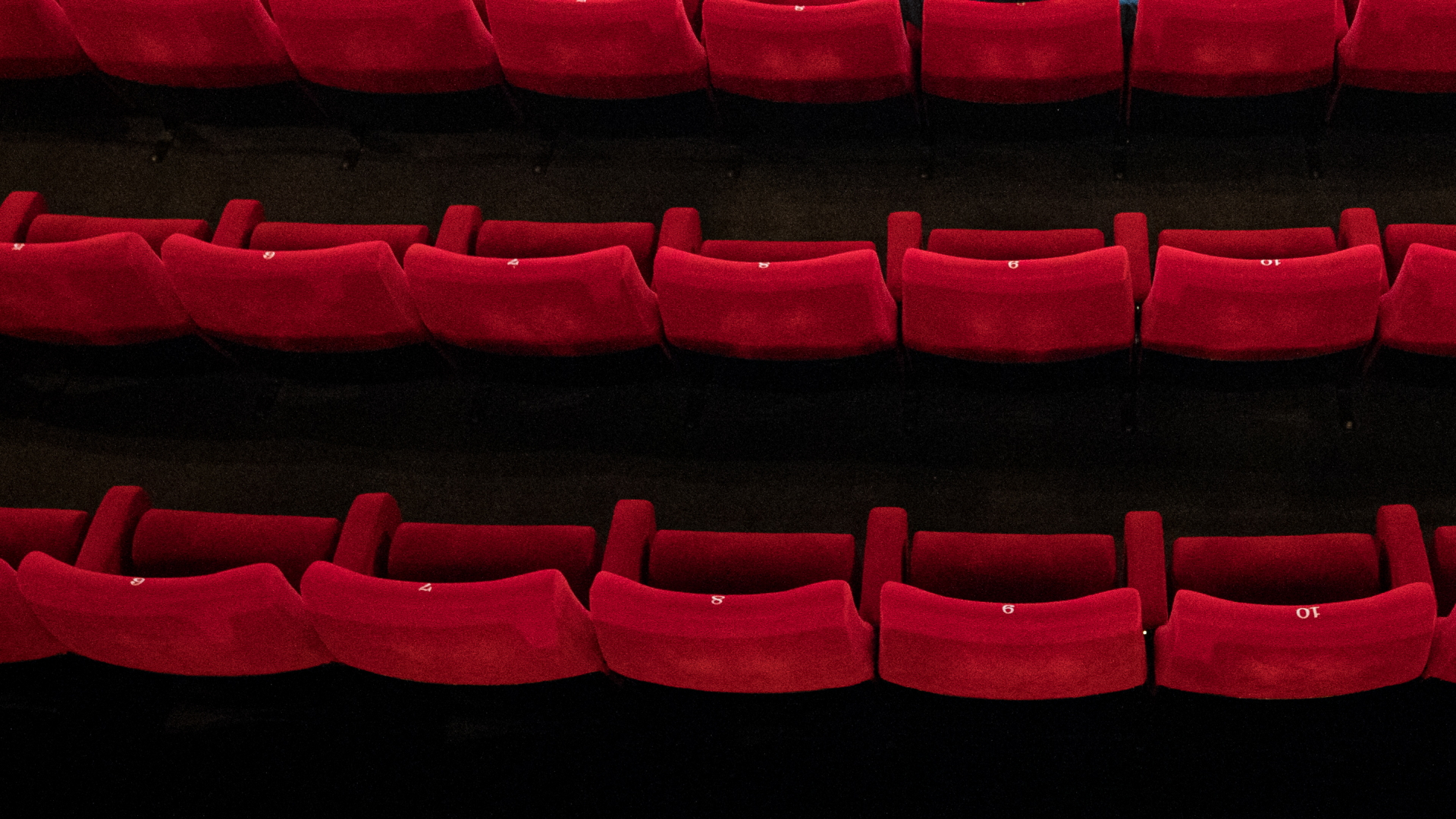 Leere rote Sitze in einem Kinosaal | dpa