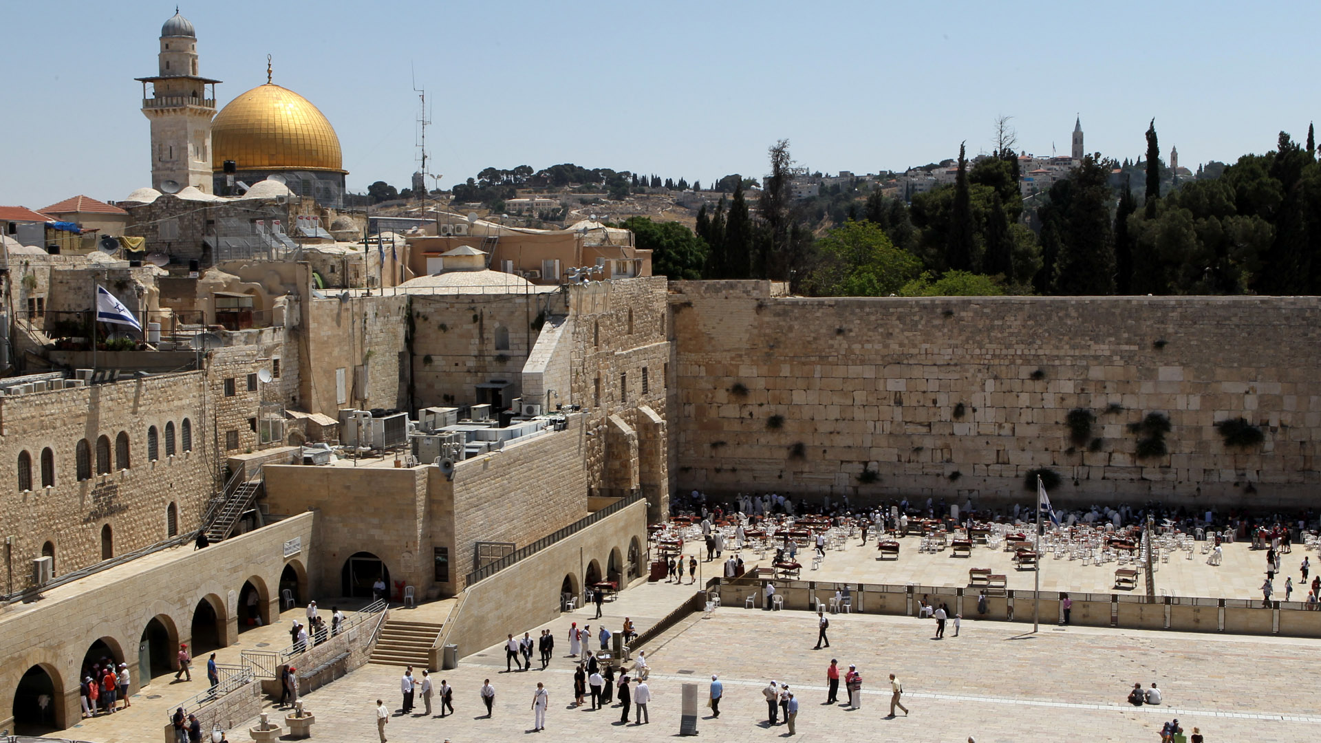 Die Klagemauer in Jerusalem (Archivbild)