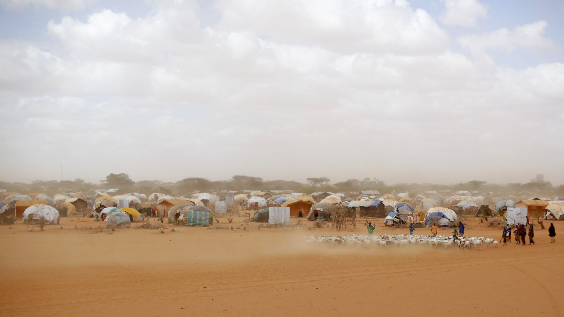 Ein Flüchtlingslager im kenianischen Dadaab (Archivbild)