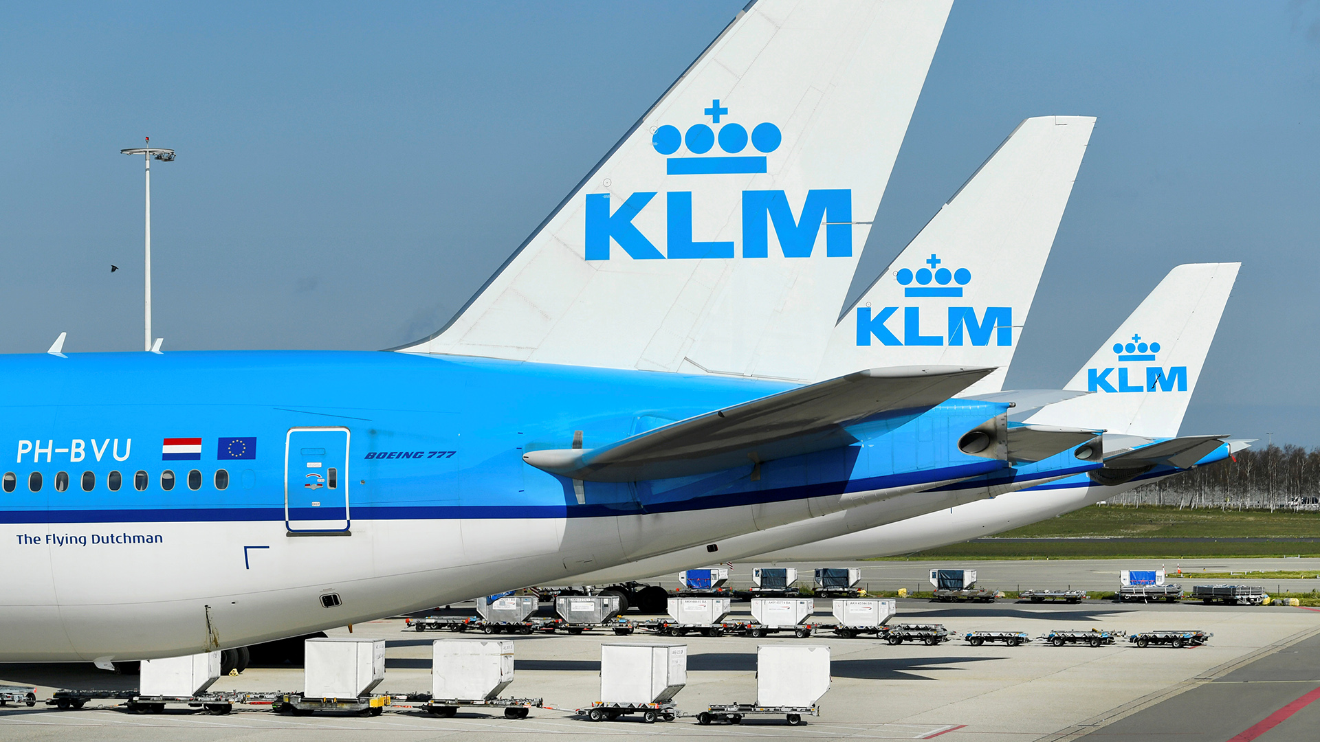 Flugzeuge von KLM | REUTERS