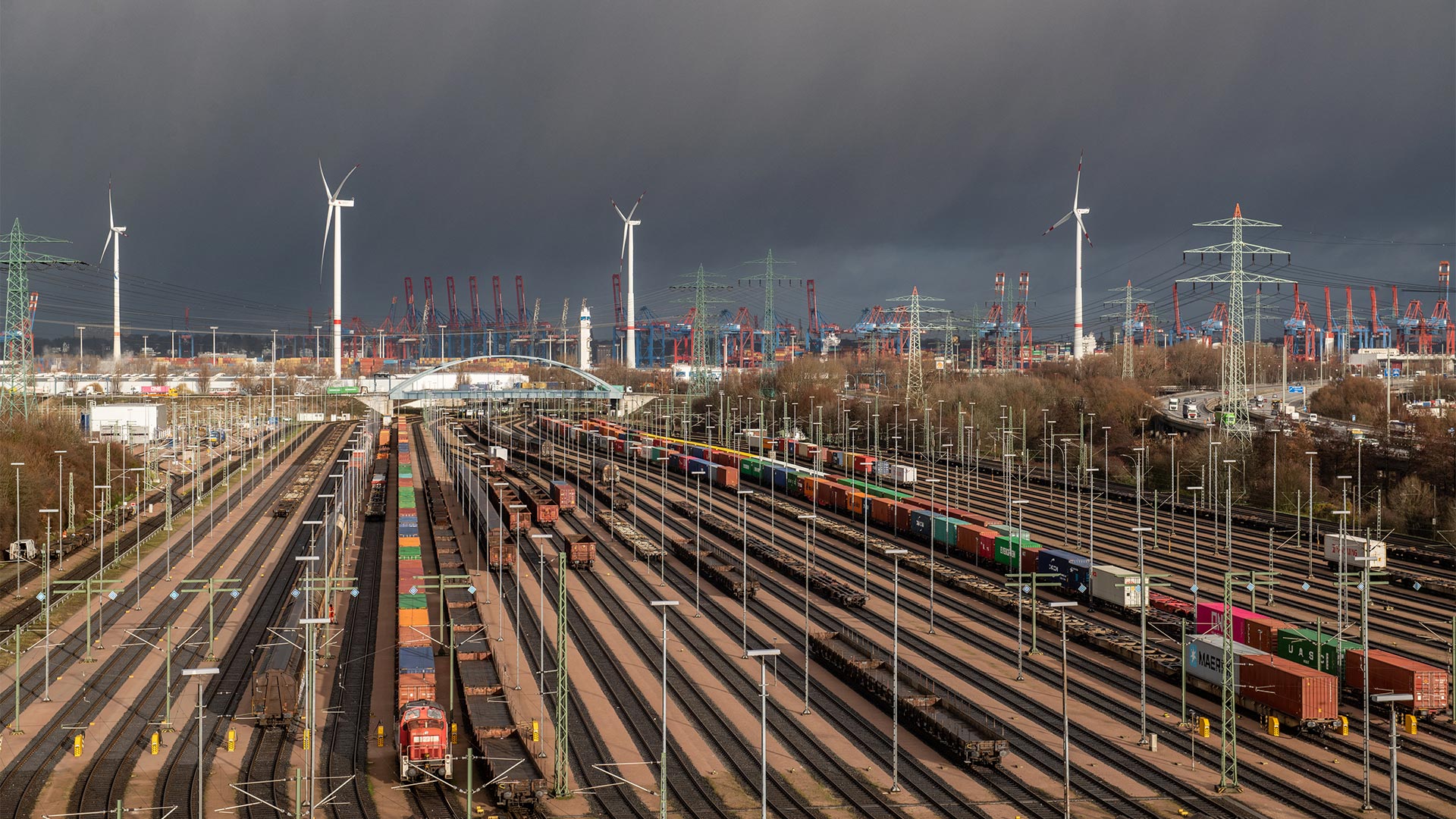 Gleisanlagen beim Hamburger Hafen | picture alliance/dpa