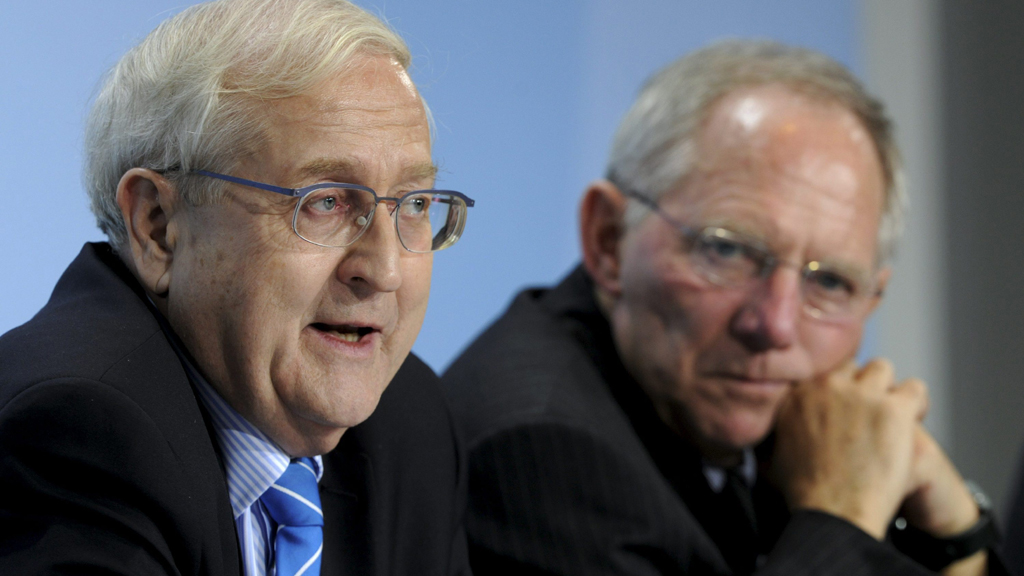 Wirtschaftsminister Rainer Brüderle (li.) und Finanzminister Wolfgang Schäuble