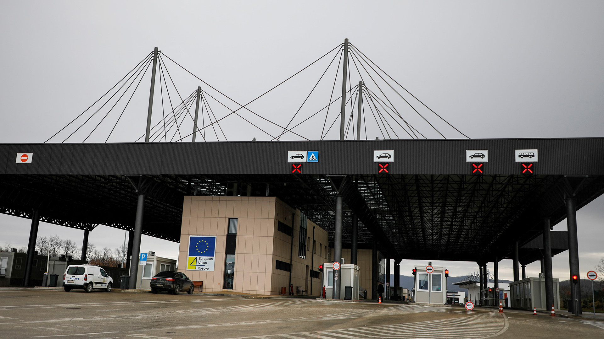 Grenzübergang zwischen dem Kosovo und Serbien | REUTERS