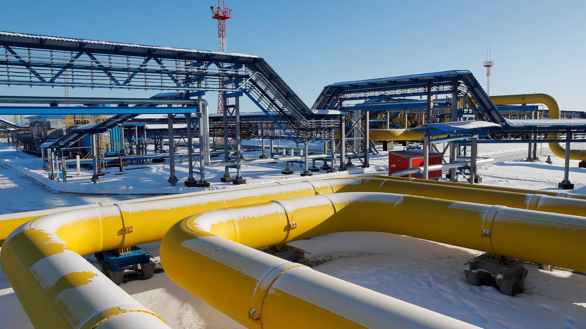 Gaskraftwerk für die Pipeline "Kraft Sibiriens" | REUTERS