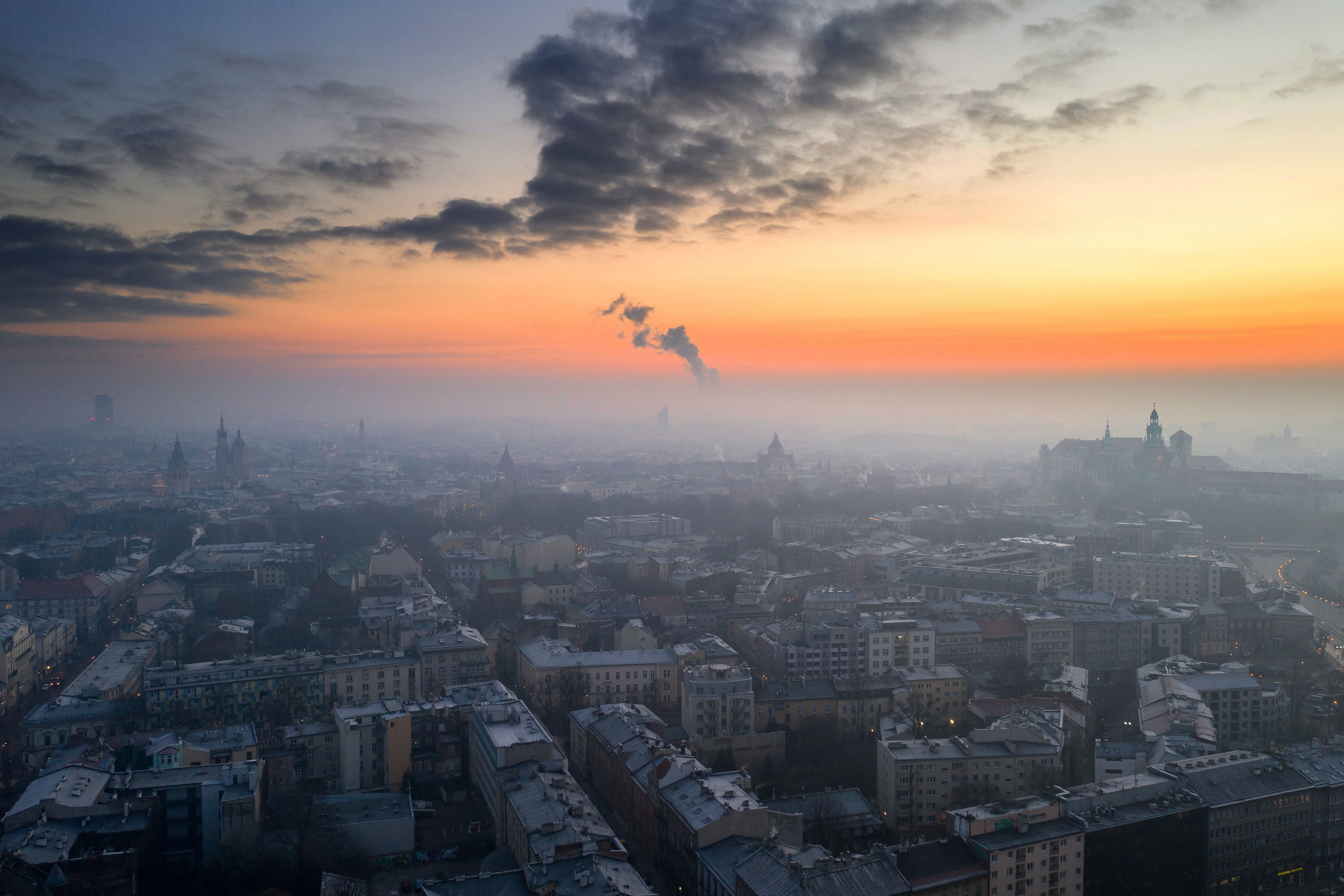 Smog über Krakau (Polen) | picture alliance/dpa/PAP