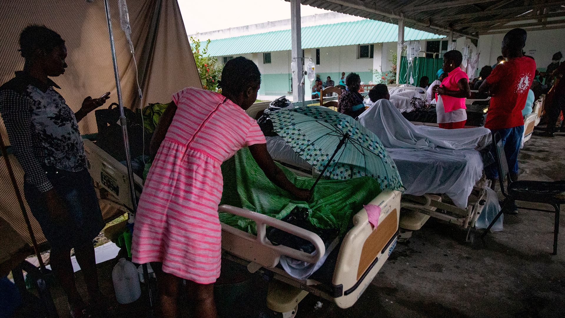 Patienten im OFATMA-Krankenhaus in Les Cayes (Haiti) | REUTERS