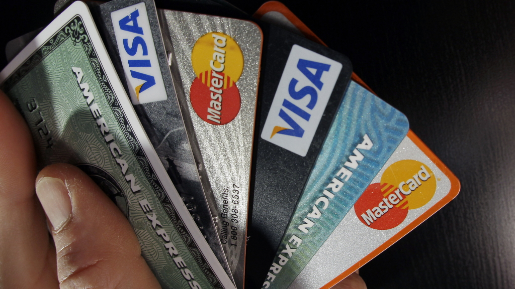 Kreditkarten unterschiedlicher Anbieter | AP
