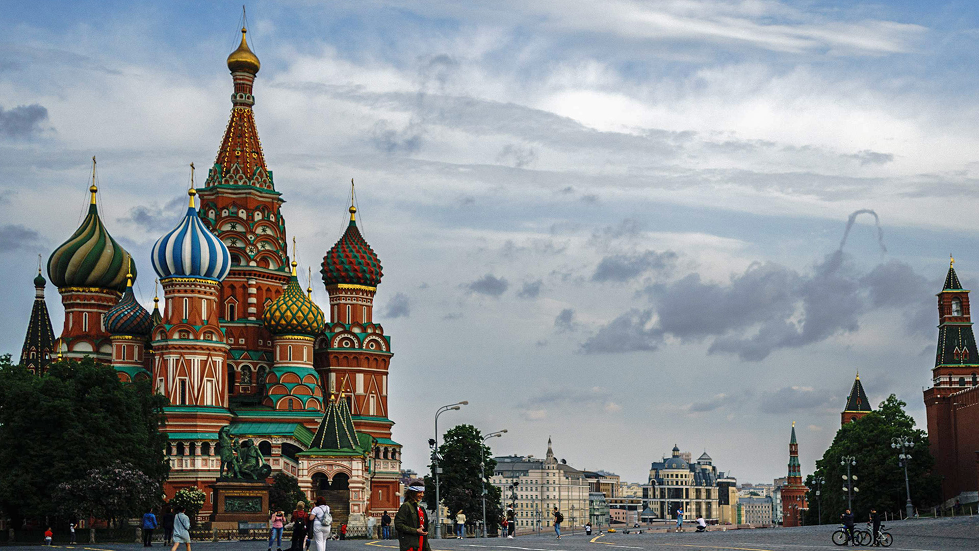 Roter Platz mit Basilius-Kathedrale und Kreml | AFP