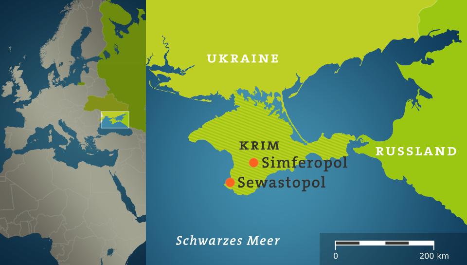 Karte: Krim