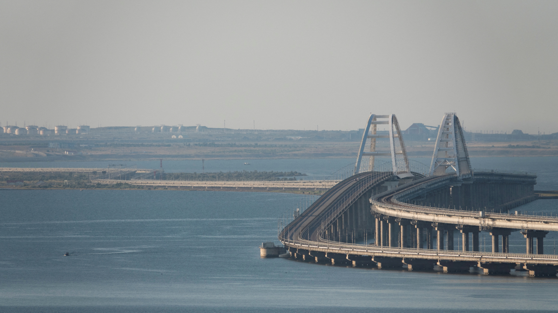 Blick auf die Krim-Brücke