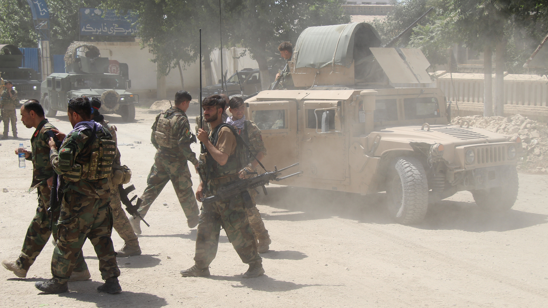 Afghanische Streitkräfte in der nordafghanischen Provinz Kundus | REUTERS