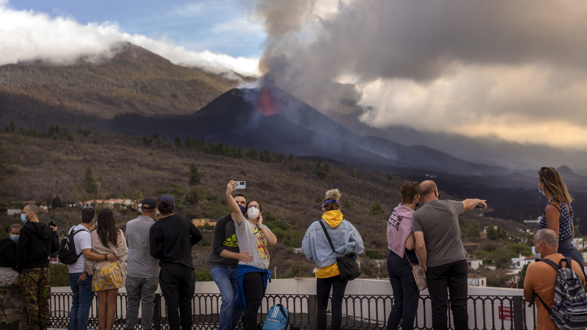 Touristen auf La Palma | AP