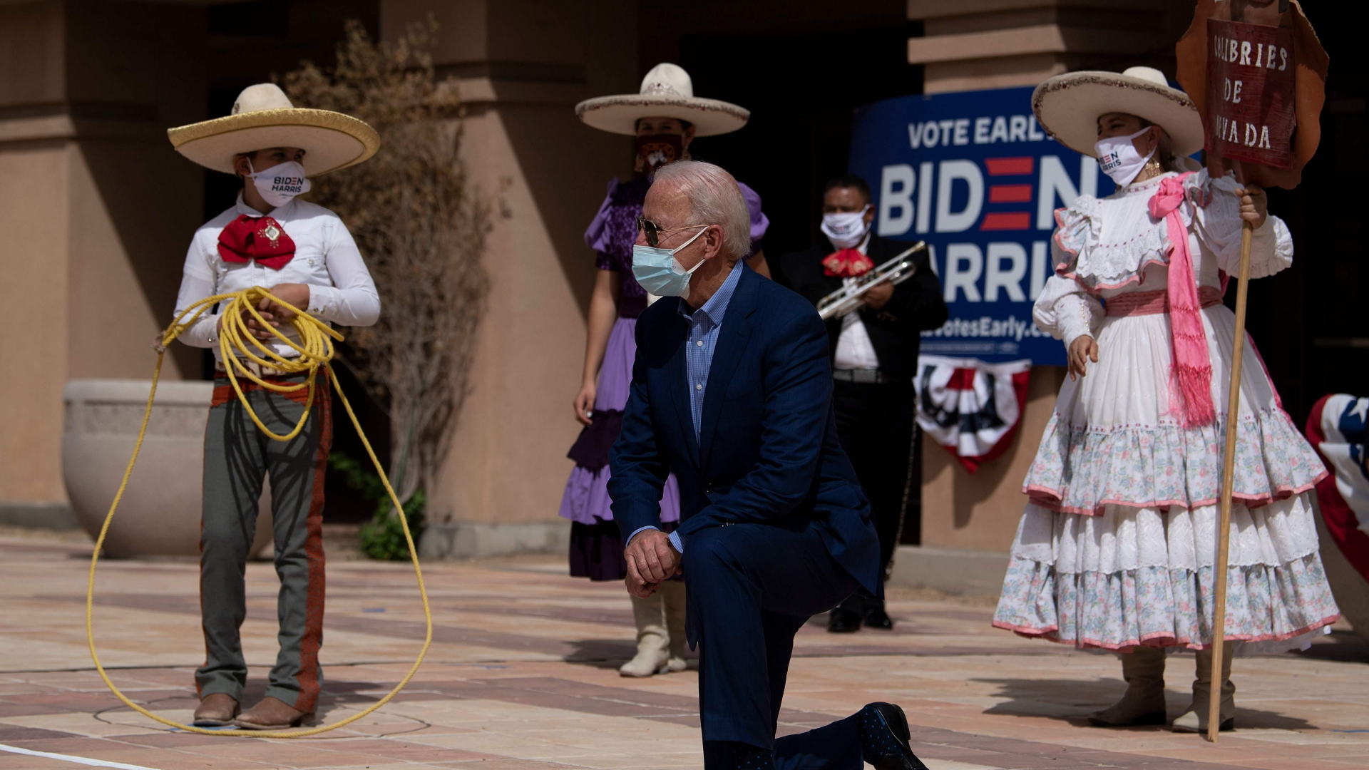 Joe Biden wirbt um Unterstützung von Latinos | AFP