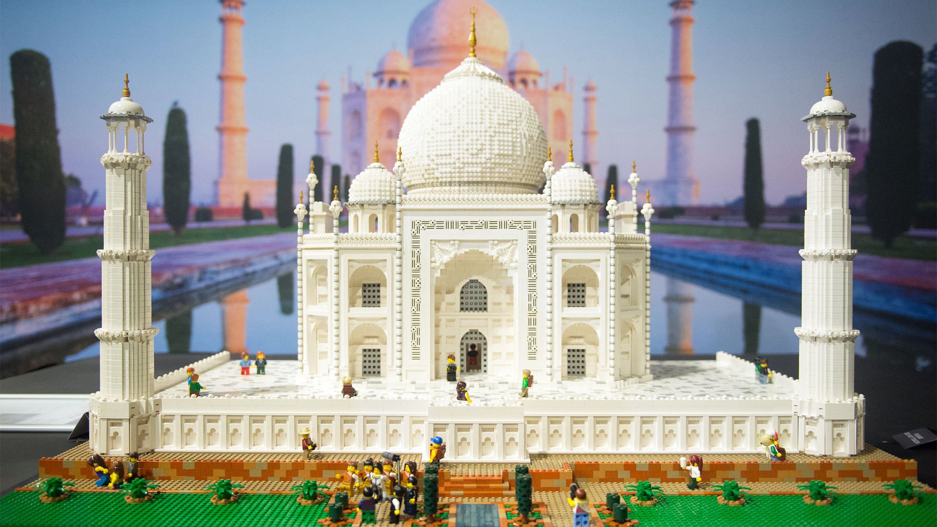 Das Taj Mahal aus Legosteinen | picture alliance / Photoshot