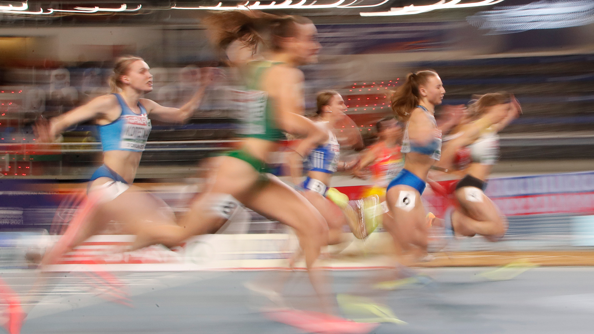 Polen, Torun: 60-Meter-Lauf der Frauen bei der Leichtathletik-EM | dpa
