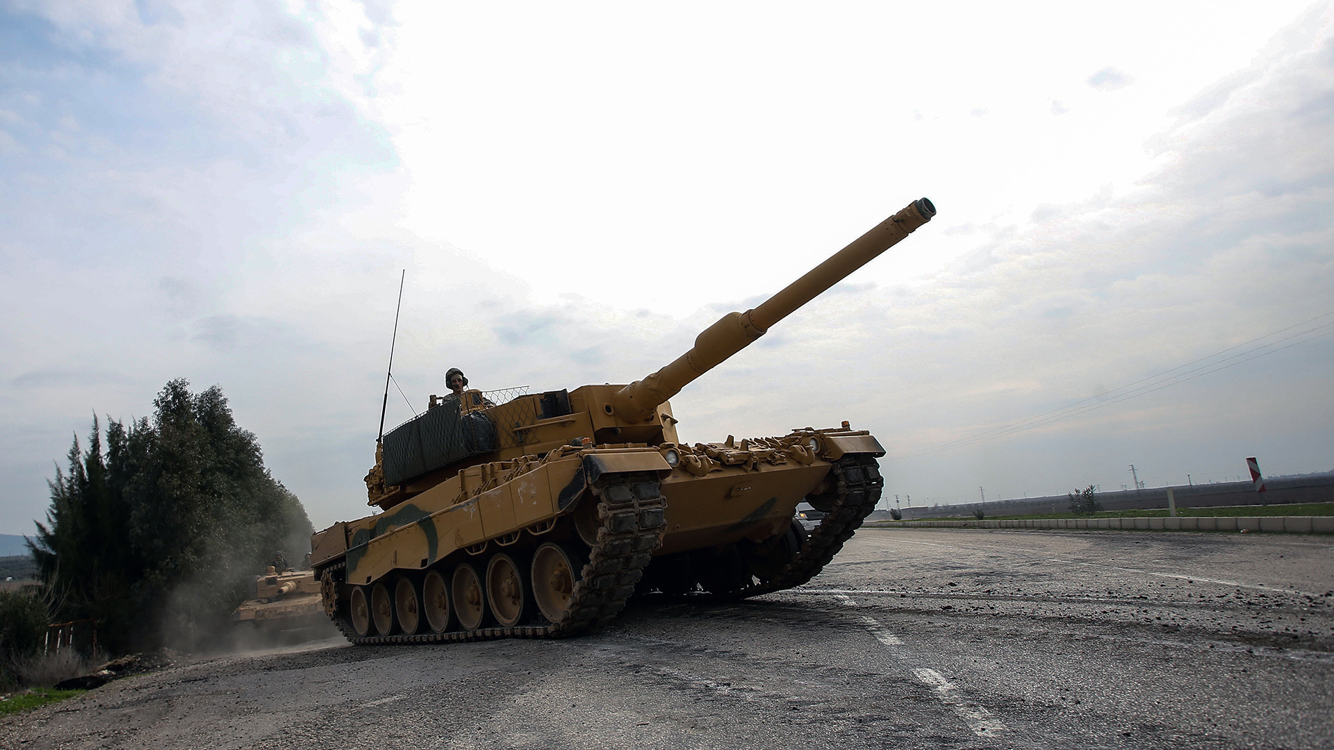 Ein Leopard 2A4 der türkischen Armee (Archivbild: 2018) | picture alliance/dpa/XinHua