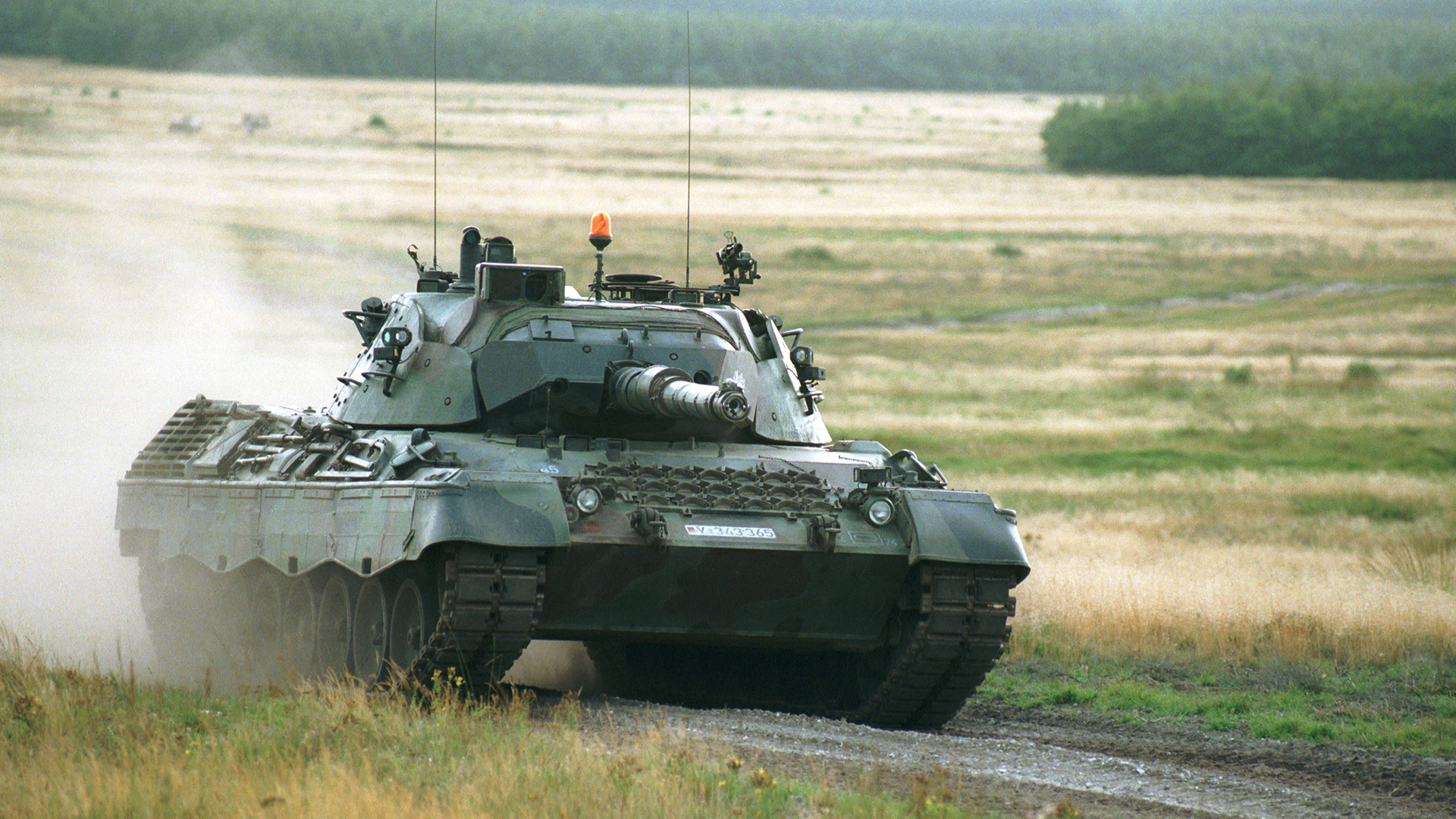 Ein Leopard 1A5 Kampfpanzer. | Photothek