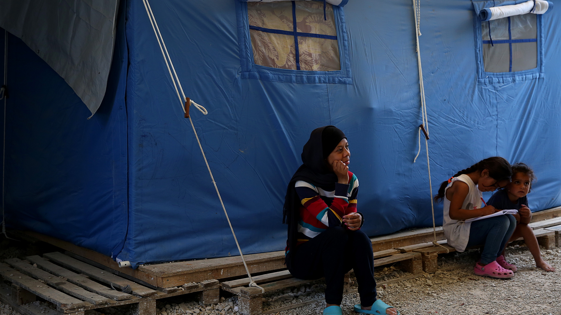 Flüchtlinge auf Lesbos | ORESTIS PANAGIOTOU/EPA-EFE/REX/S