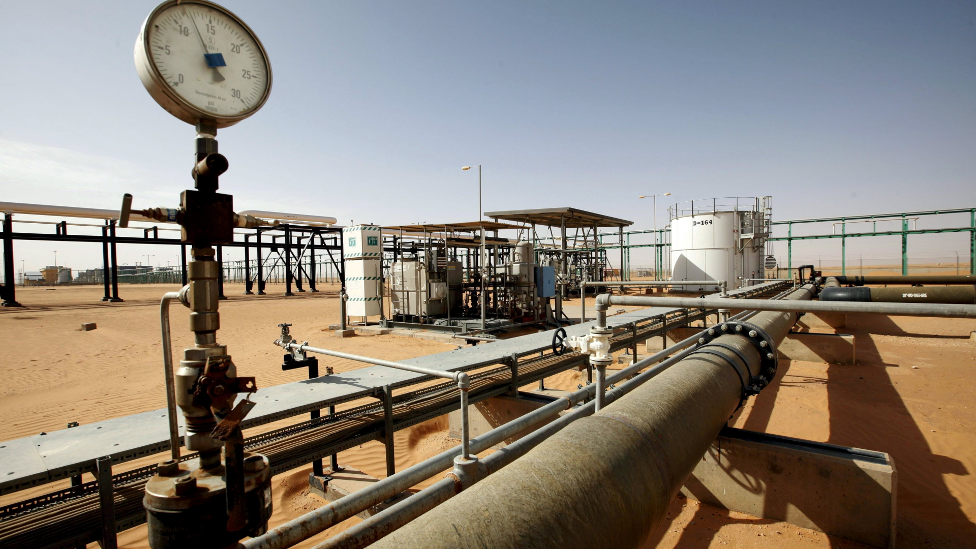 Blick auf das Al-Scharara-Ölfeld in Libyen (Dezember 2014) | REUTERS