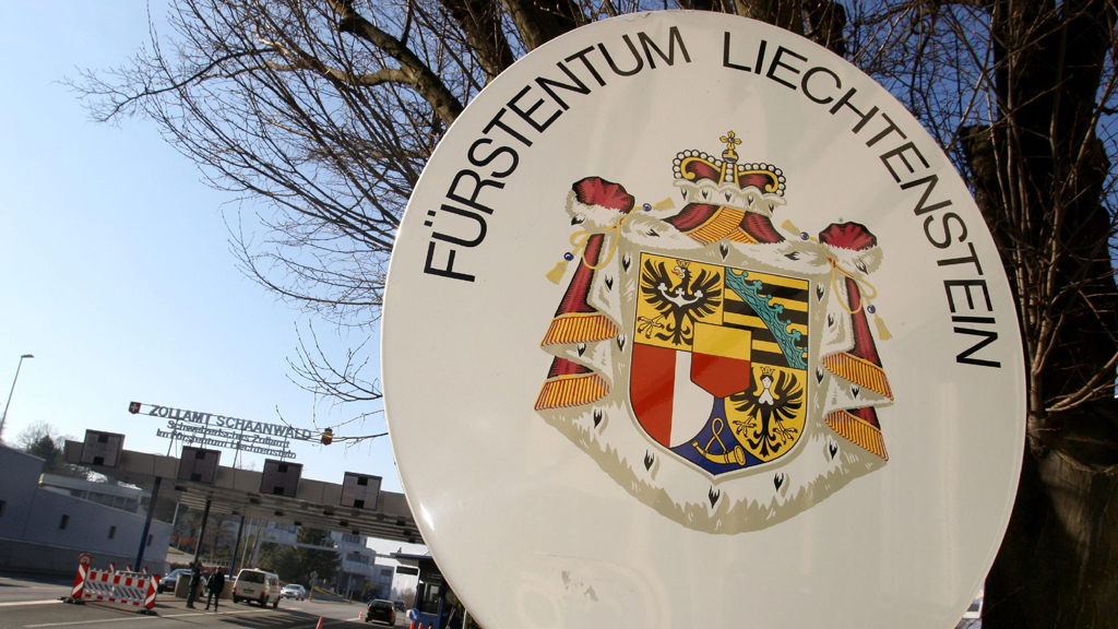 Das Landesschild des Fürstentums Liechtenstein | dpa
