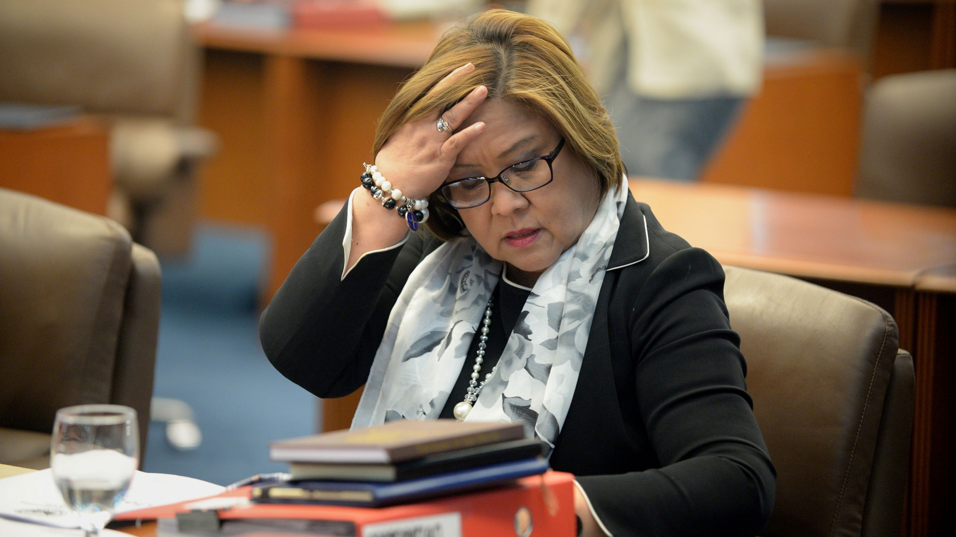 Die philippinische Senatorin Leila de Lima | AFP