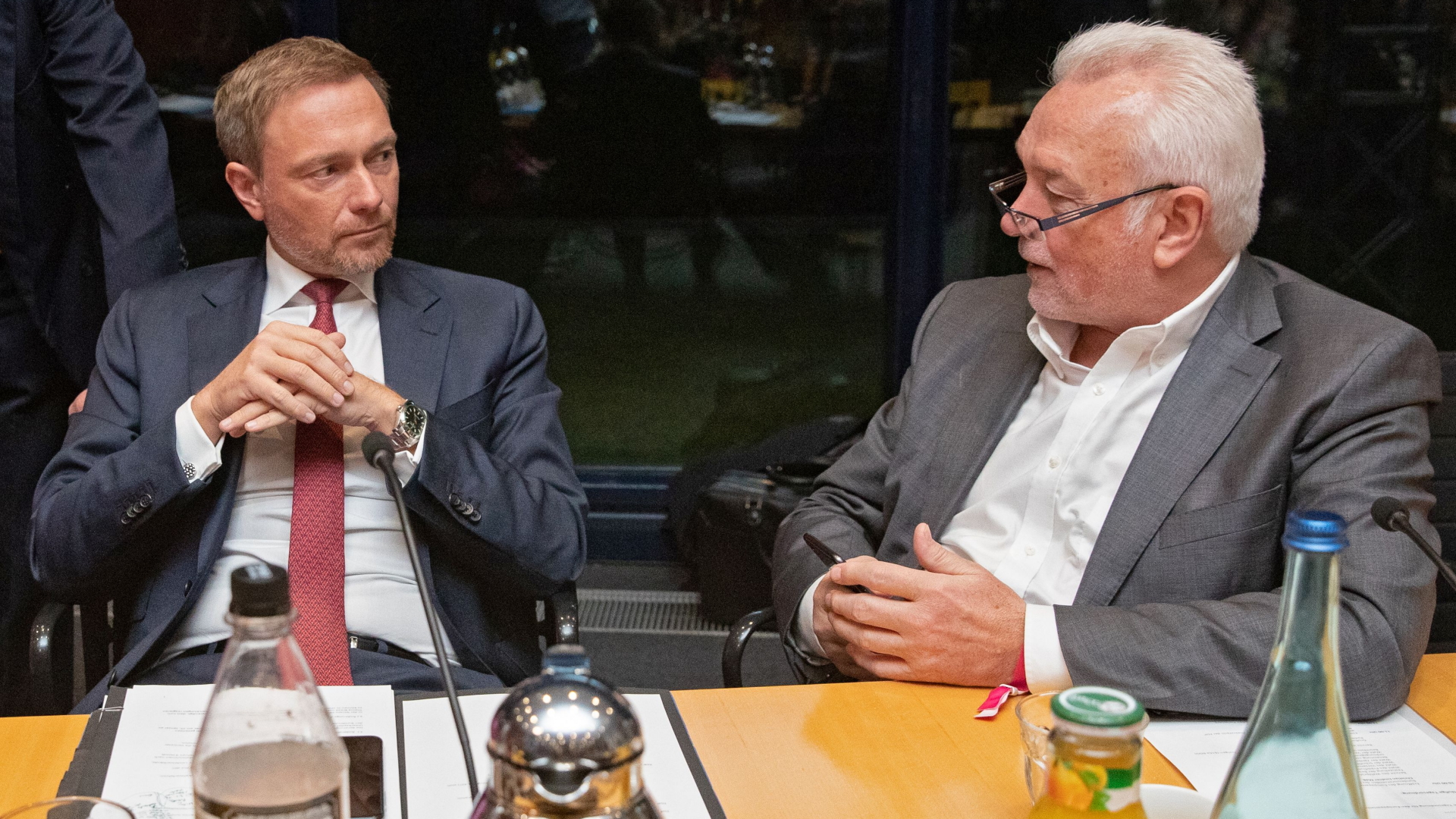FDP-Chef Lindner und Vize Kubicki | HAYOUNG JEON/EPA-EFE/REX