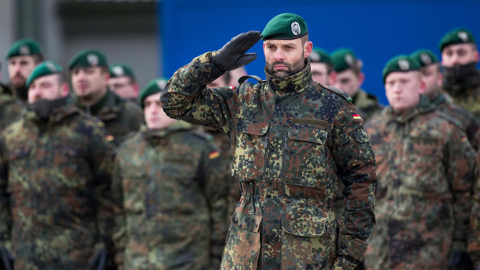 Bundeswehrsoldaten im litauischen Rukla | AP