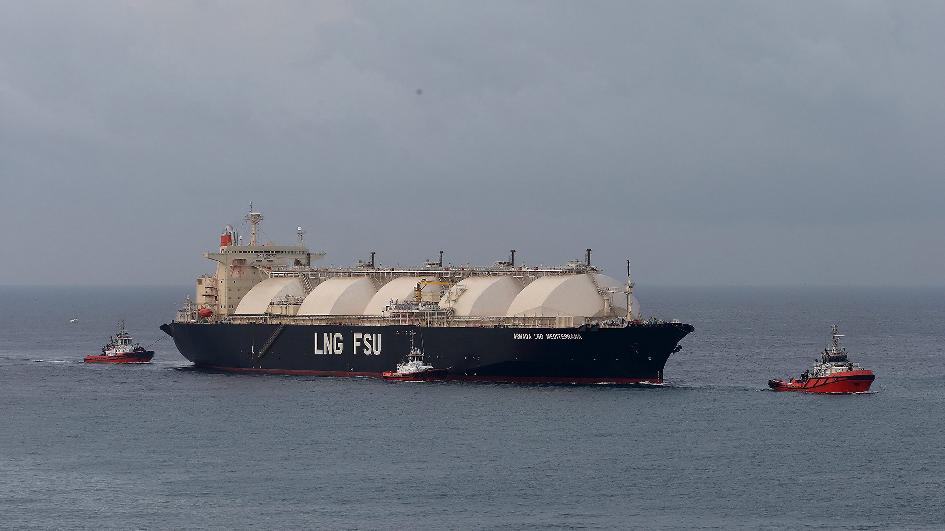 Ein LNG-Tanker. | picture alliance / dpa