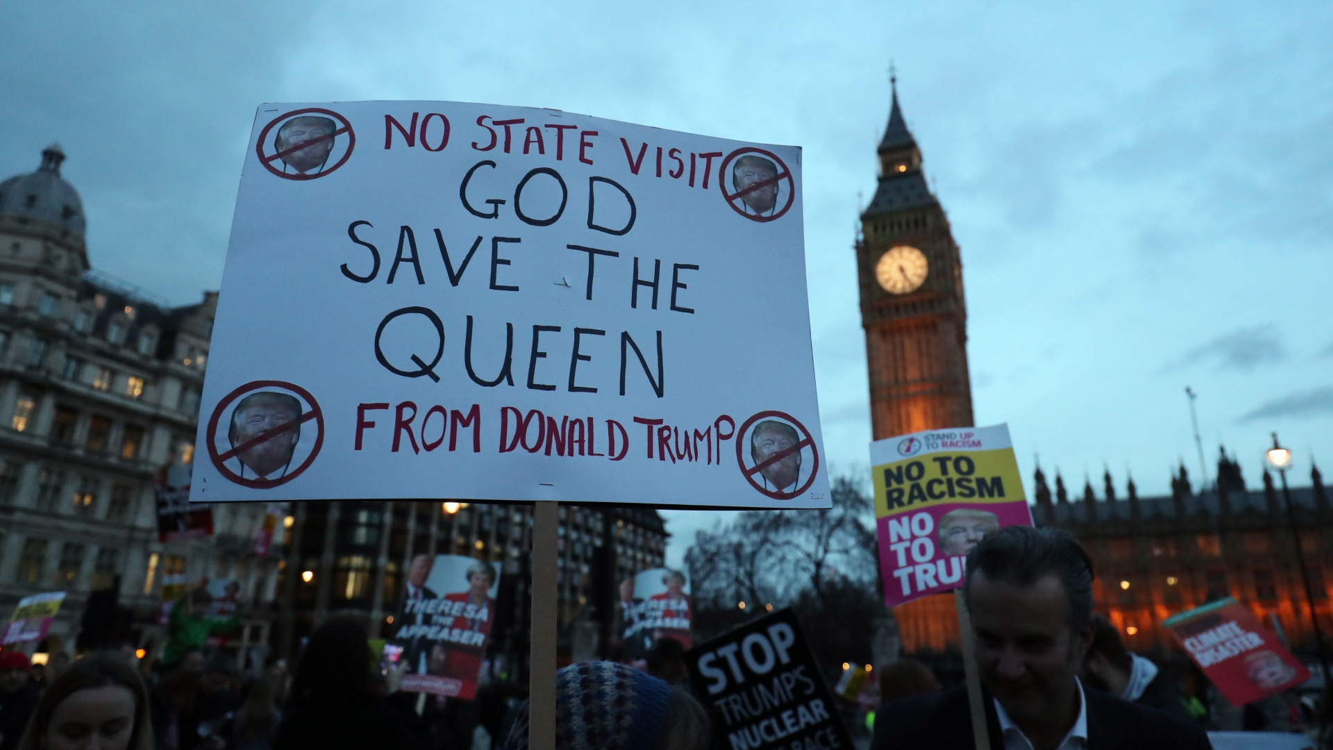 Großbritannien: "Not amused" über Trump-Einladung