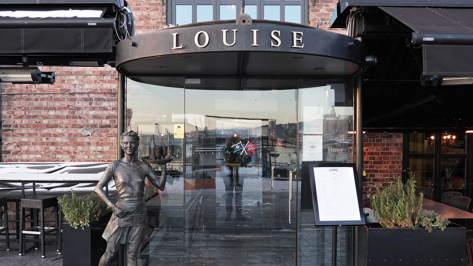 Das "Louise" Restaurant in Oslo, Norwegen. | dpa