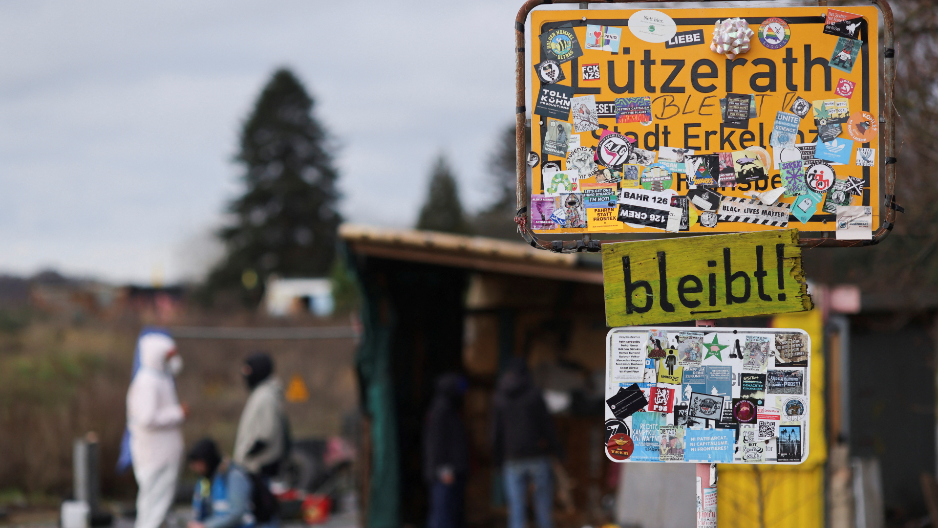 Das Dorf Lützerath ist zum Symbol der Umweltaktivisten geworden. | REUTERS