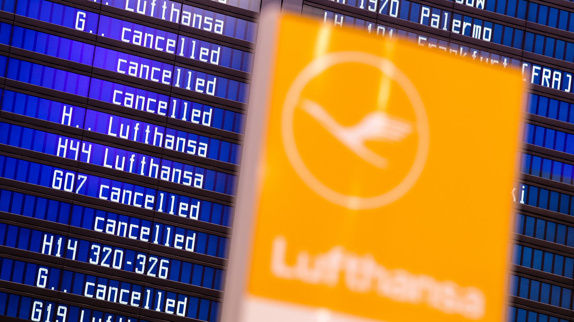 Weitere Flugausfälle bei Lufthansa erwartet