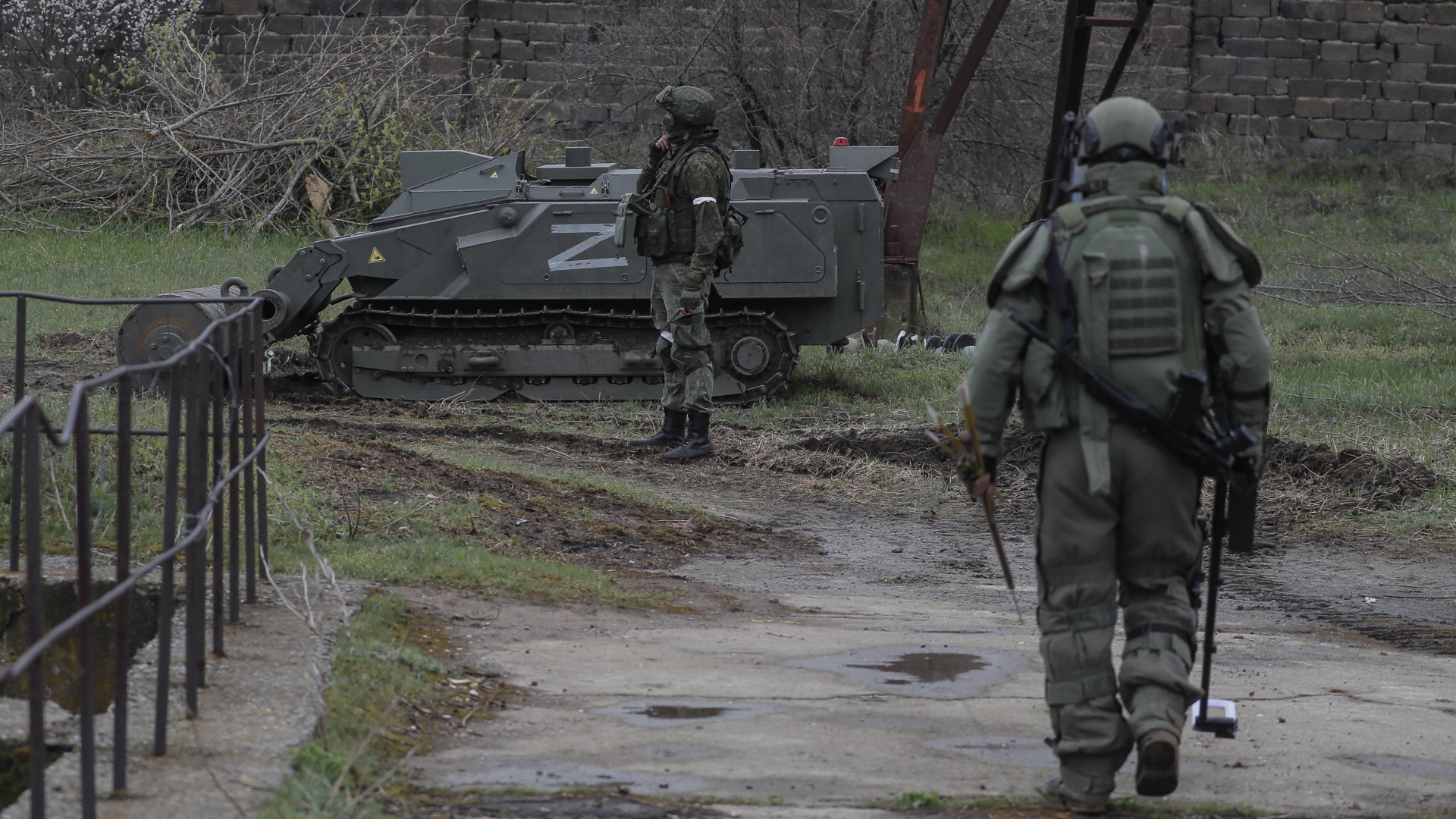 Russische Soldaten in Luhansk | EPA