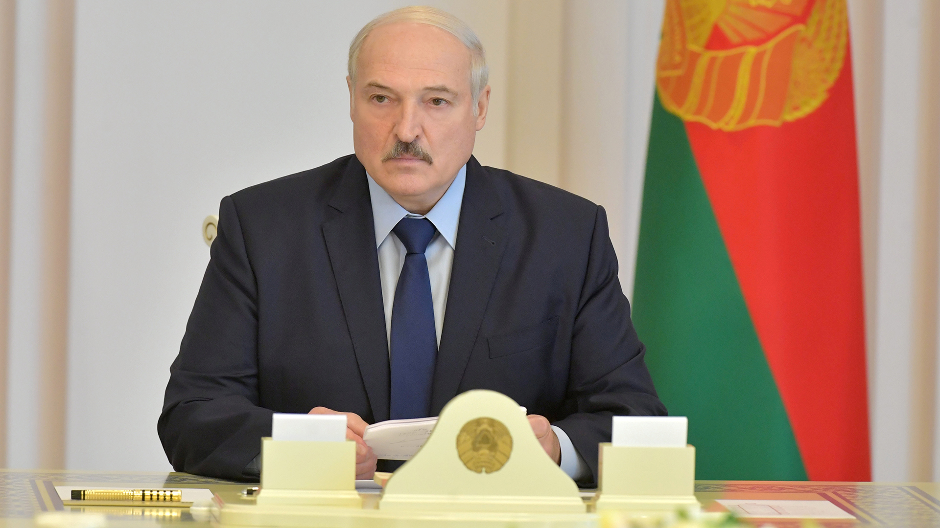Alexander Lukaschenko | via REUTERS